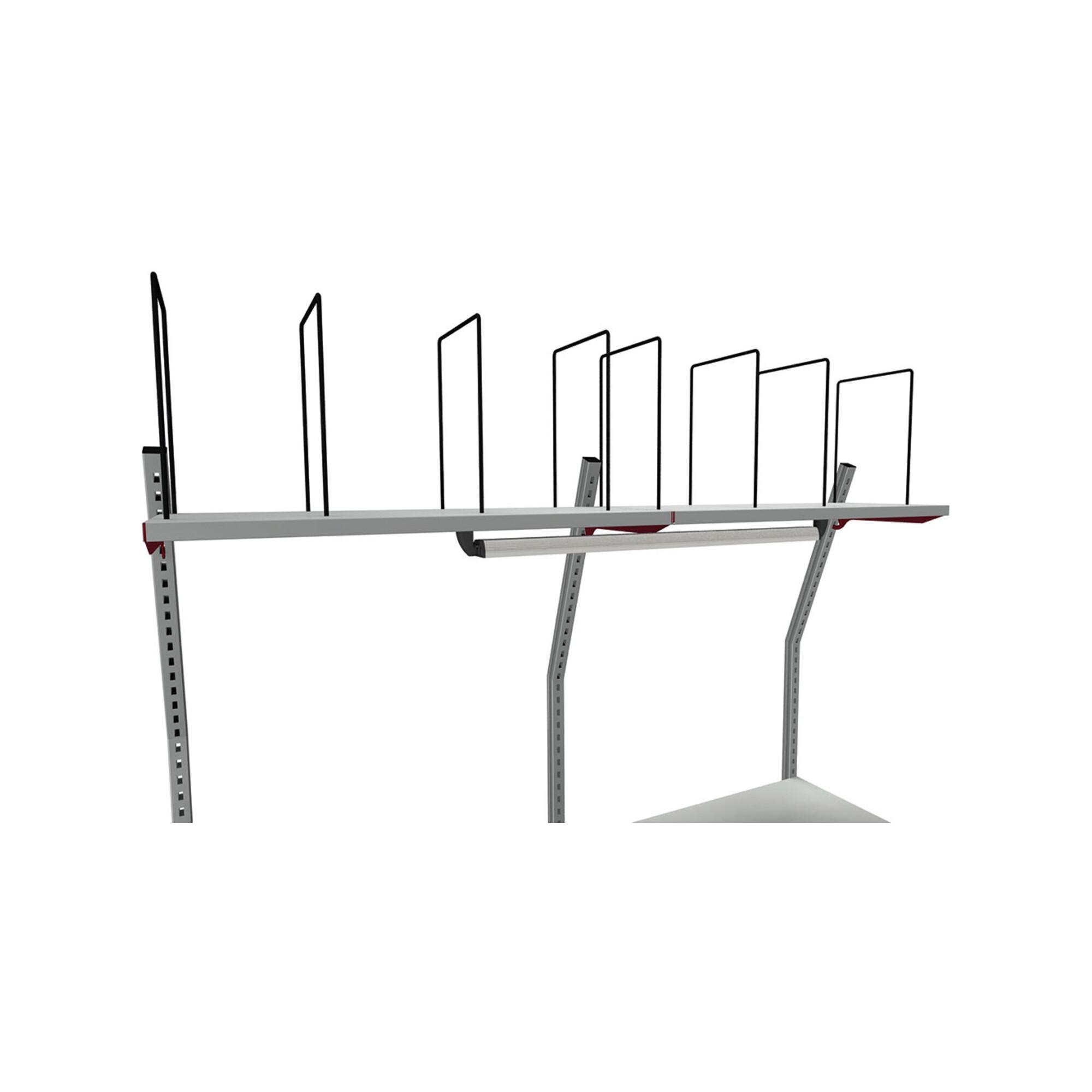 Rocholz SYSTEM FLEX Arbeitsplatzleuchte LED mit Dimmfunktion drehbar 21 W 903 LUX (73315710)