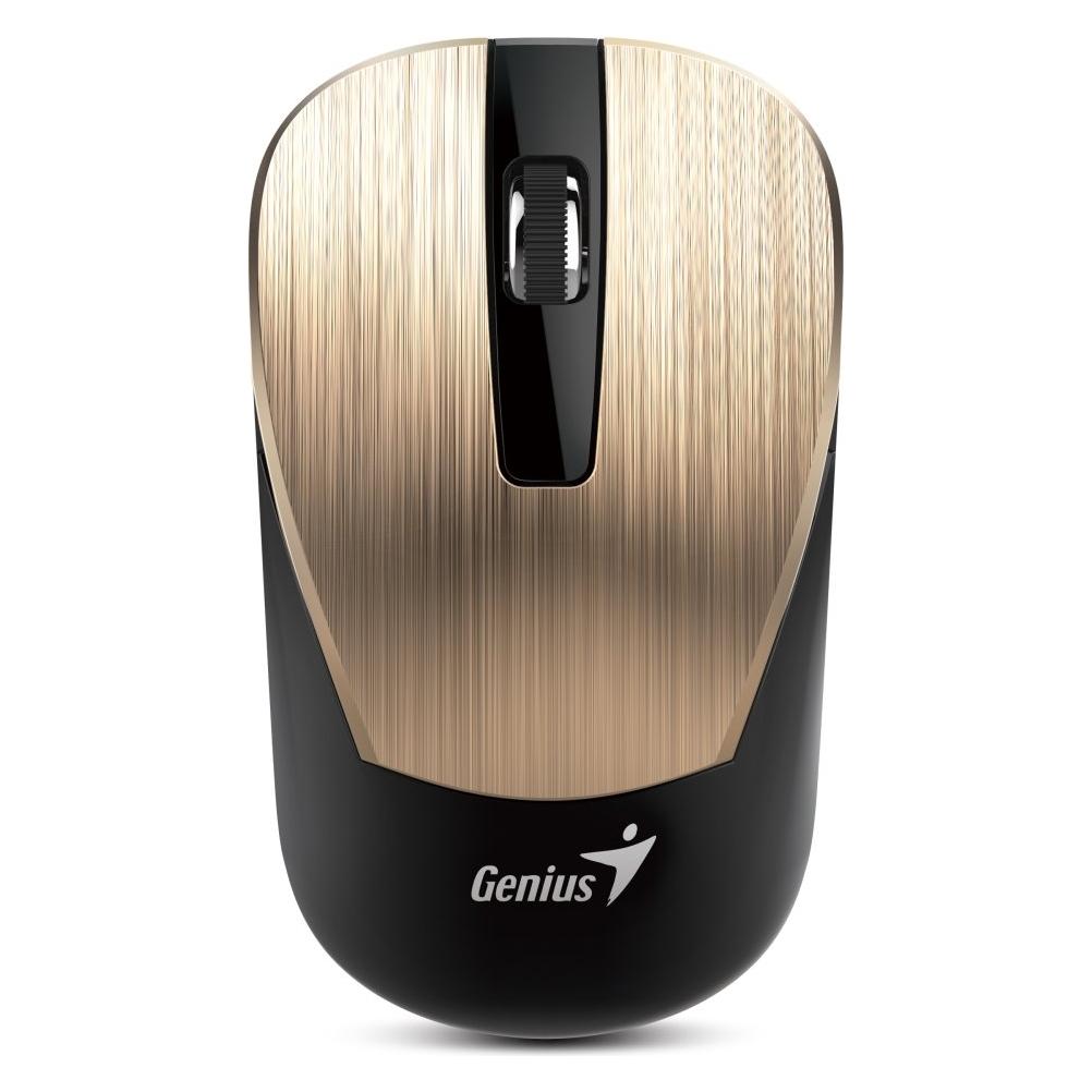 Genius Maus NX-7015, 1600DPI, 2,4 (GHz), optisch, 3 cl., Wireless USB, gold, AA (Kabellos) (31030019402)