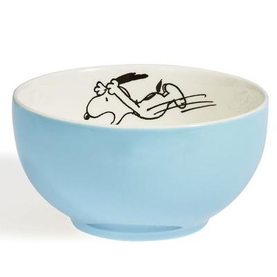 Snoopy Müslischale 'I am hungry', blau