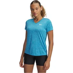 UNDER ARMOUR Tech Twist T-Shirt Damen 452 - ether blue/white S