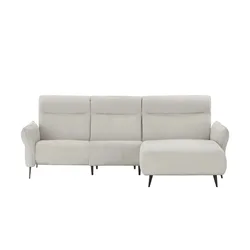 switch Ecksofa  Stelvio , creme , Maße (cm): B: 286 H: 103