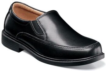 Florsheim Bogan Jr II - Boys 3.5 Youth Black Slip On Medium