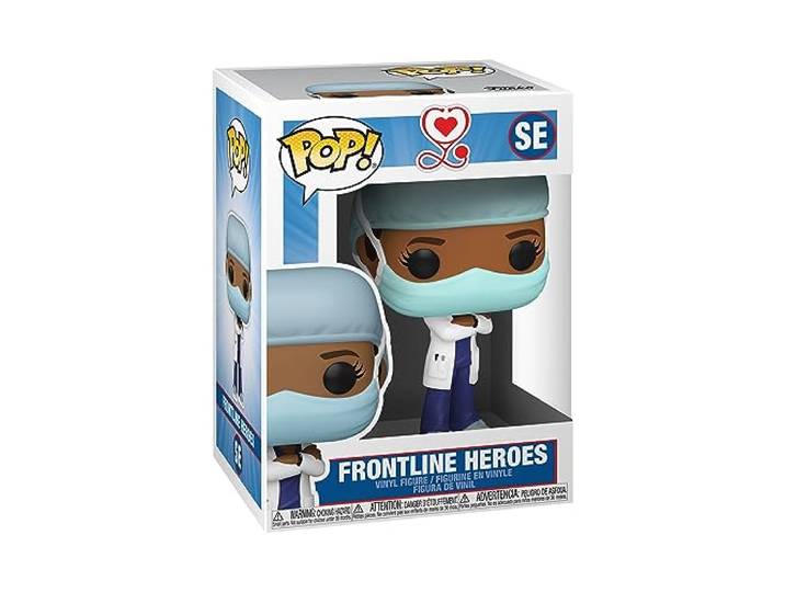 Funko Pop Heroes Front Line Worker Vrouwelijke 2 Vinylfiguur