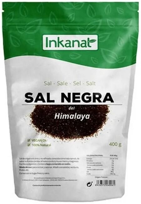 Inkanatura Sal Fina Negra Himalaya 400g