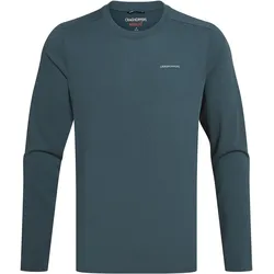 Craghoppers, Herren, Funktionsshirt, Nosilife Abel Long Sleeved T-Shirt (S), Blau, S