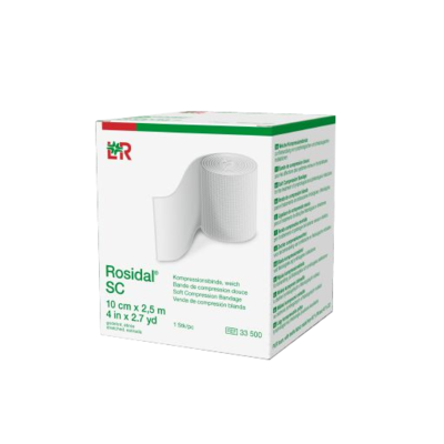 Lohmann & Rauscher GmbH & Co.KG ROSIDAL SC Kompressionsbinde weich 10 cmx2,5 m 1 St 00144880