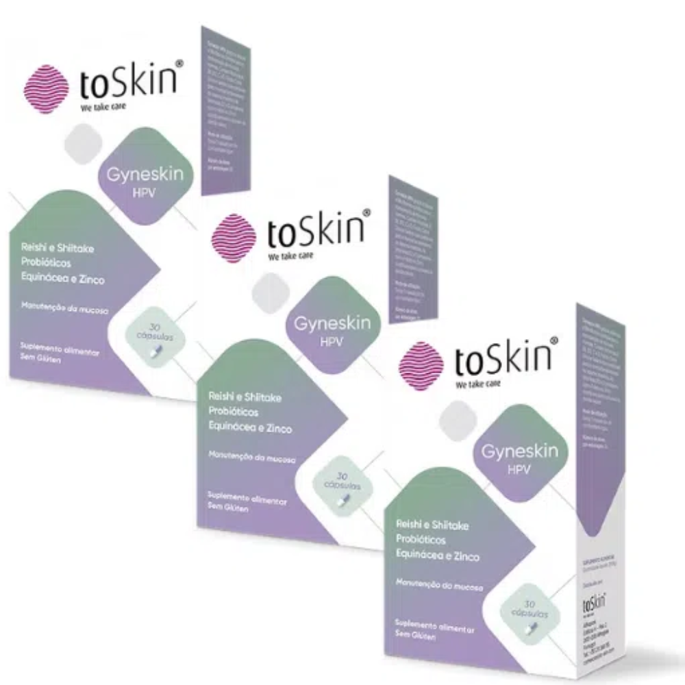 ToSkin Gyneskin HPV Food Supplement for Mucosal Maintenance 30&nbsp;caps.