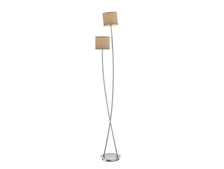 Lampadaire tissu en textile beige