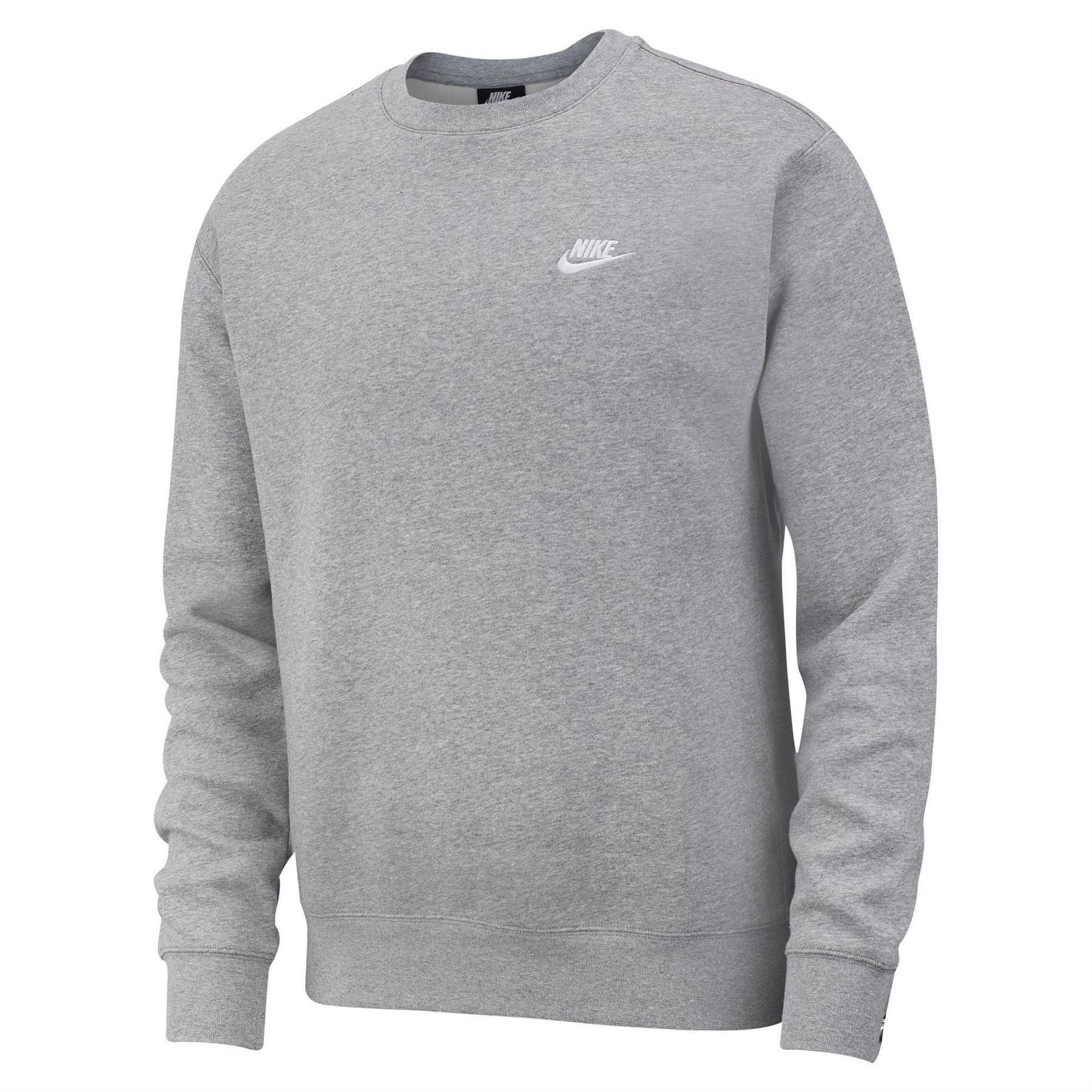 Nike - "Sportswear Club" Sweatshirt für Herren, Fleece (Dunkelgrau)