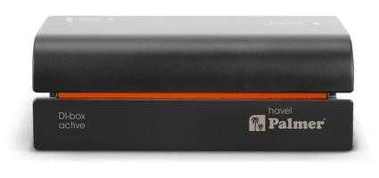 Palmer Audio PHAVEL Actieve DI-box voor basgitaar, gitaar en synthesizer, zwart