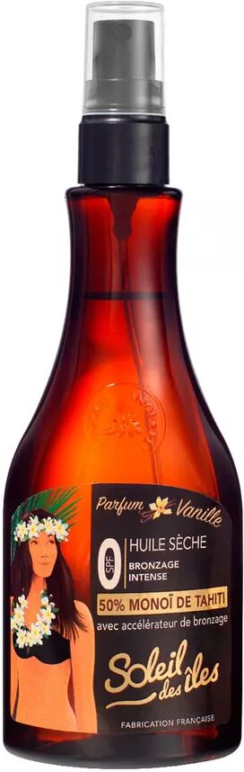 Soleil des iles - Sonnenöl Vanille LSF 0, 150  ml