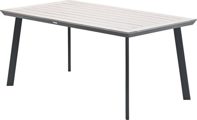 Garden Impressions Vigo Tisch - 160x90 cm - carbon black - light teak Vironwood