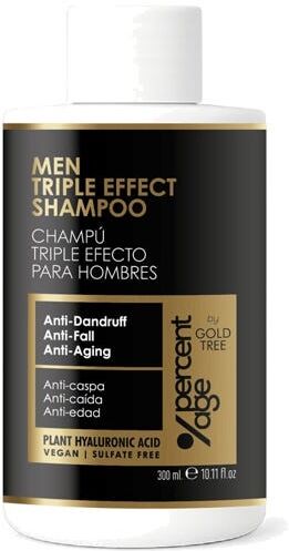 PERCENTAGE BY GOLD TREE Men Triple Effect Shampoo