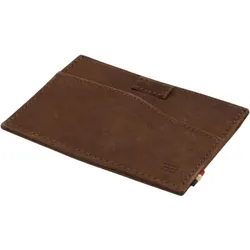 GARZINI LEGGERA CARDHOLDER brushed brown