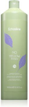 Echosline No Yellow Shampoo champô contra tons amarelos 1000 ml. No Yellow Shampoo