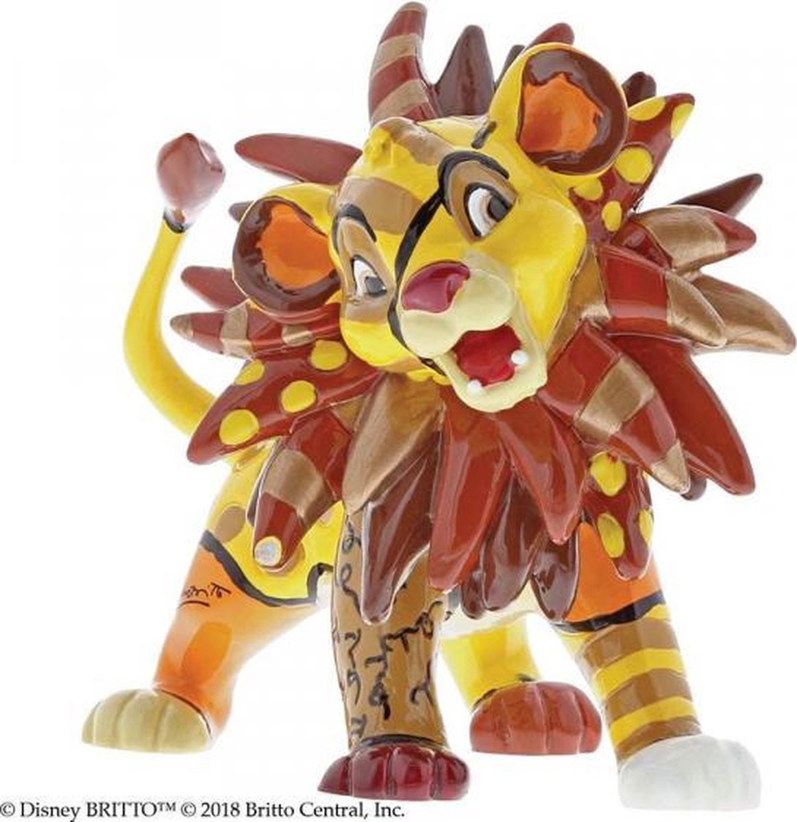 Enesco Disney Britto collectie Simba Mini beeldje