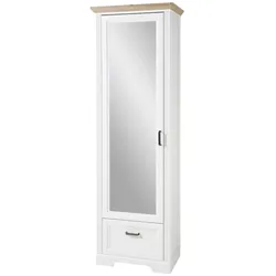 Landscape Garderobenschrank schmal JUDITH - B/H/T ca. 65.00x204.00x41.00