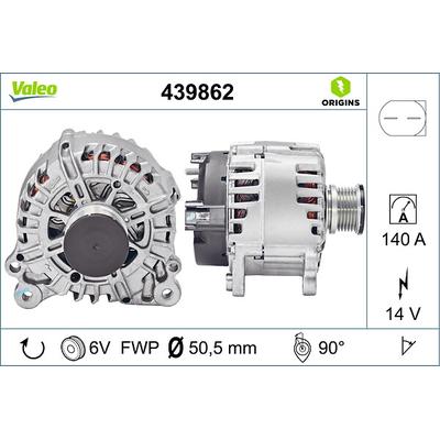 VALEO Generator NEW ORIGINAL PART 439862 für VW