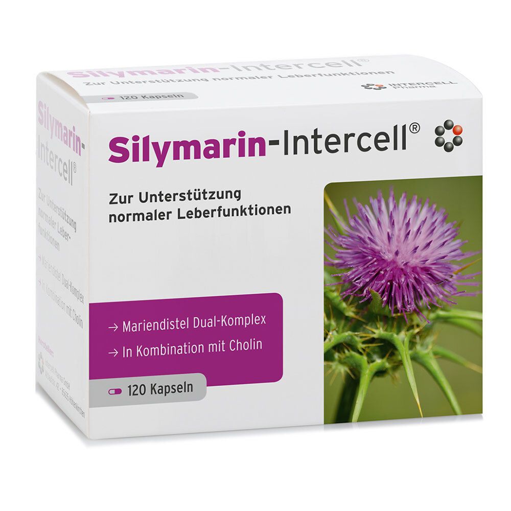SILYMARIN-Intercell Kapseln 120 St