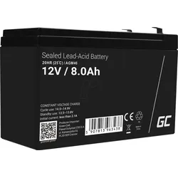 GC AGM46 8AH - Blei-Vlies-Akku, AGM, 12V, 8 Ah