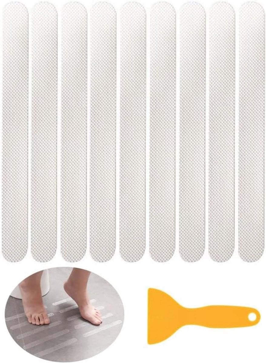 24 stuks Antislip Strips Douche Stickers Transparant