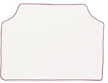 Emily Foam Headboard - Raspberry, Twin - Ballard Designs