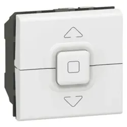 Legrand 077026 Mosaic Jalousie-Schalter 2-Modulig Ws