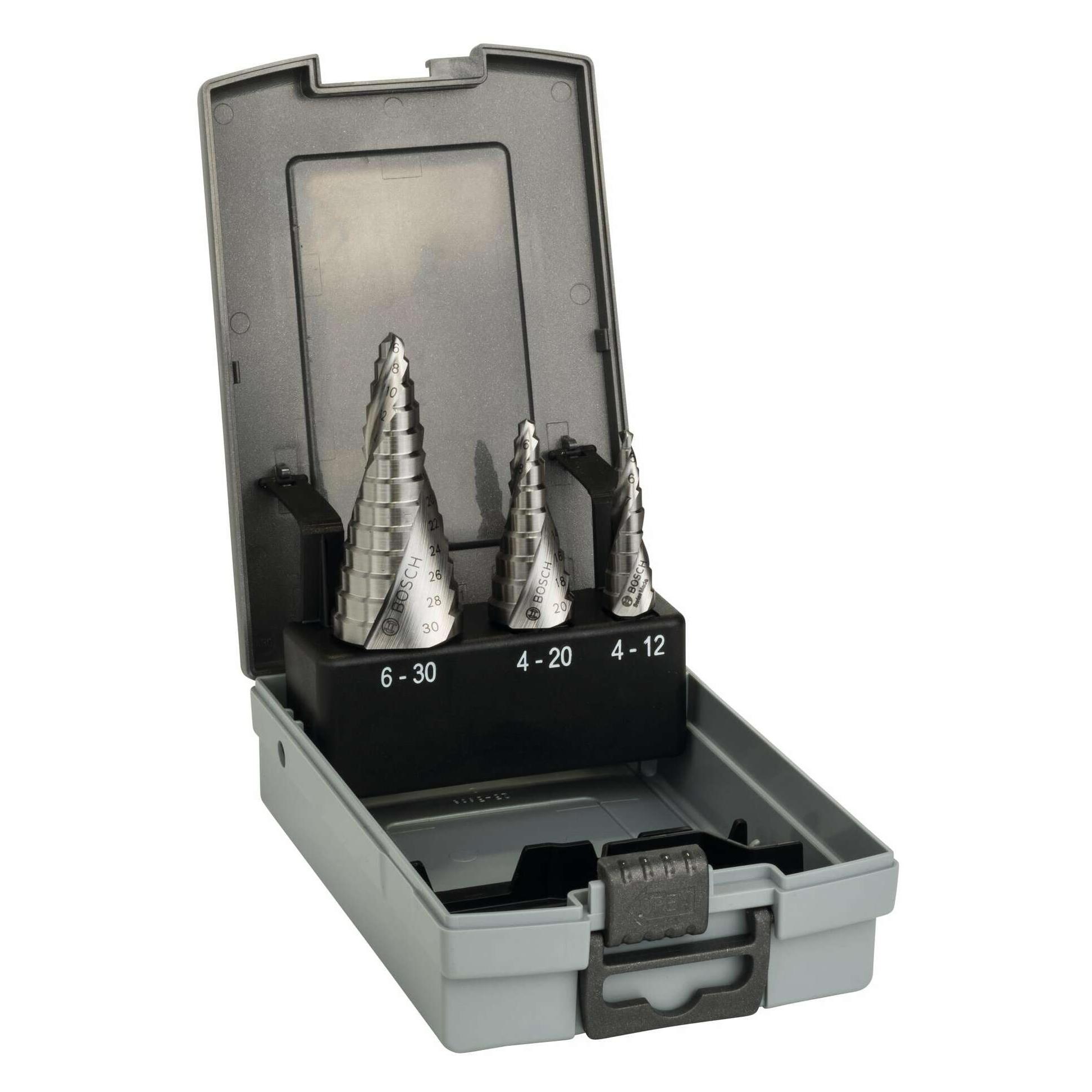 Bosch Professional Zubehör HSS-Stufenbohrerset (2608587426)