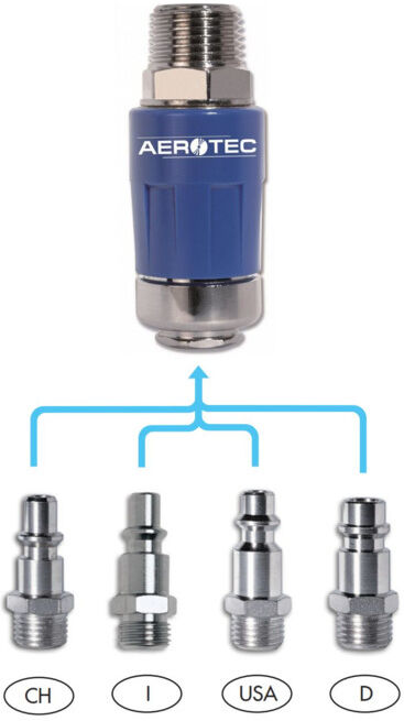 Raccord de sécurité Aerotec EASY SAVE PRO 3/8 pouces FF (2005305)