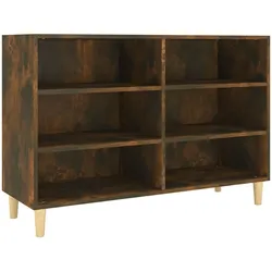 vidaXL Sideboard Räuchereiche 103,5x35x70 cm Holzwerkstoff