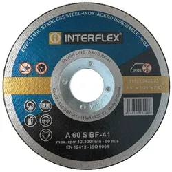 Metall / Edelstahl Trennscheibe 115 / 125 mm Interflex | 115 mm
