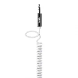 Belkin Audio Spiralkabel 1,8m Weiß