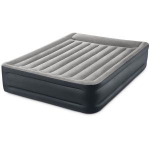 Intex Luftbett Deluxe Pillow Rest Raised, Queen, 203 x 152 x 42cm, eingebaute elektrische Pumpe