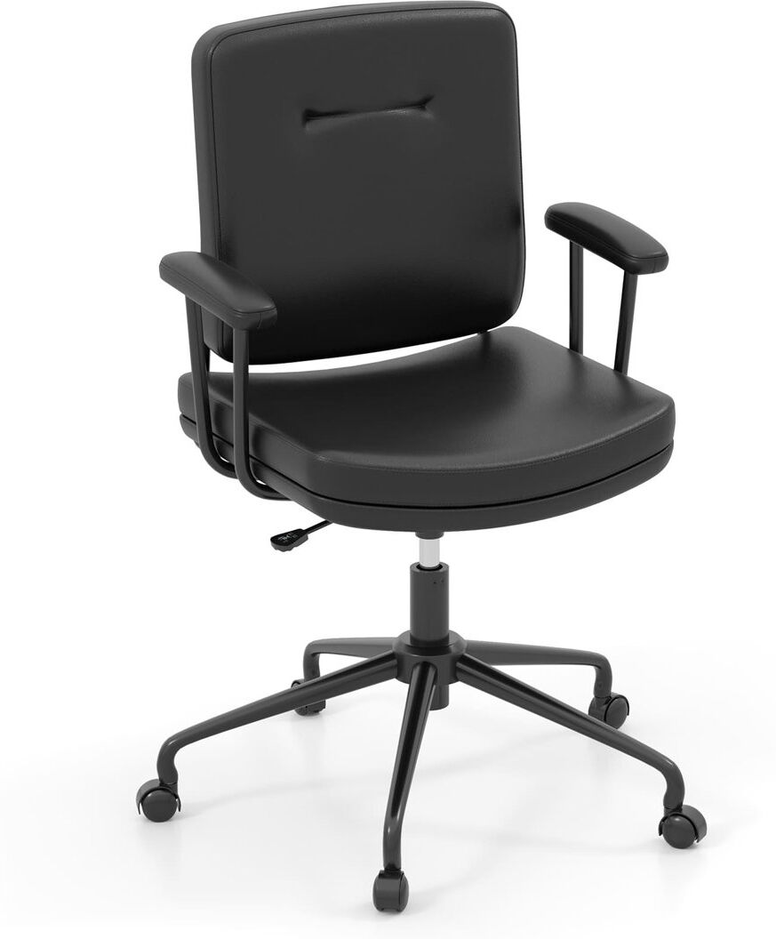 George Oliver Office Chair Black 64cm W X 64cm D