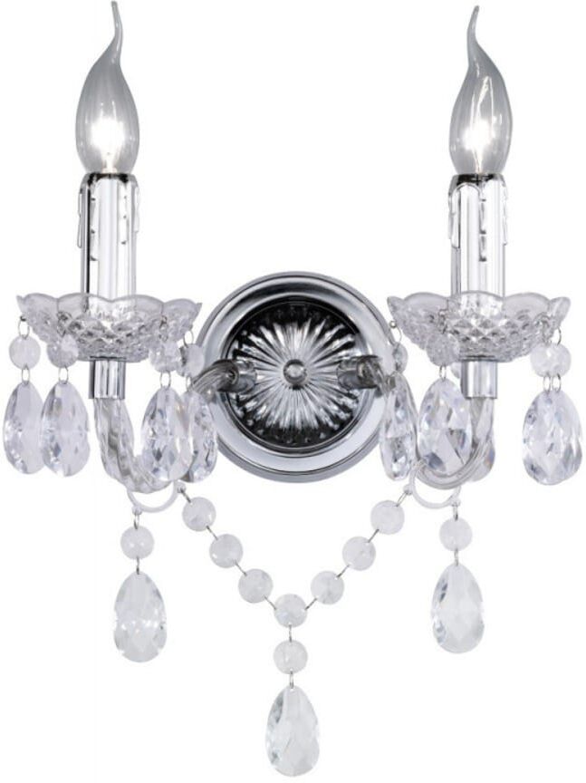 Trio Lighting Applique en plastique transparent Transparent 27x34x19cm