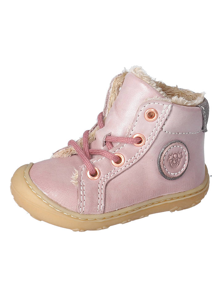 PEPINO Leder-Boots "Georgie" in Rosa - 19