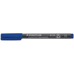 STAEDTLER Folienstift Lumocolor 1.0 mm, blau, permanent