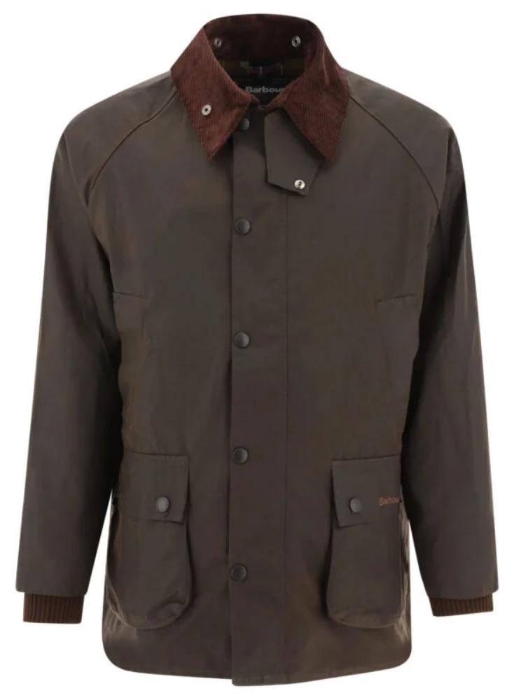 Barbour Herren Jacke Grün gewachste Baumwolle