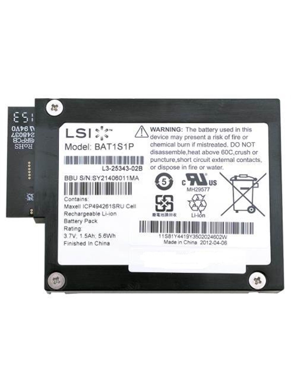 IBM ServeRAID M5000 Series Battery Kit Netzteile - ATX - 80 Plus