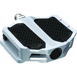 Shimano Plattformpedal PDEF205 silber EPDEF205S SB-Verpackung