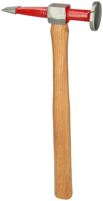 Marteau de carrossier panne pointue et tête ronde plate, 325mm ; KS Tools (140.2136)
