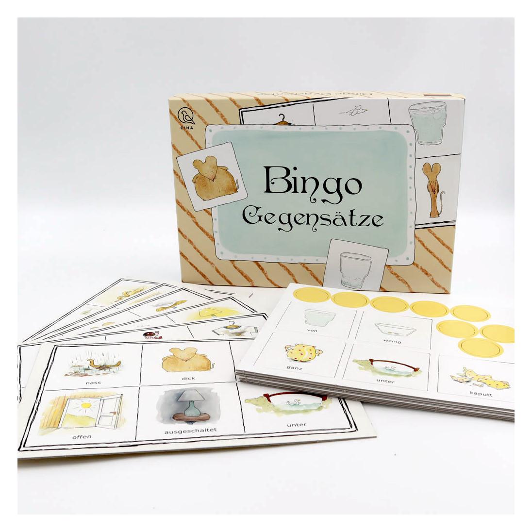 Ciha Bingo with Opposites - (5744000940403) (Deutsch) (5744000940403)