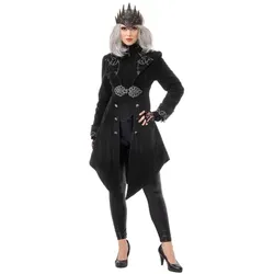 Mantel "Black Velvet", für Damen