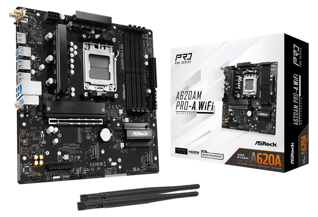 ASRock A620AM Pro-A WiFi Motherboard