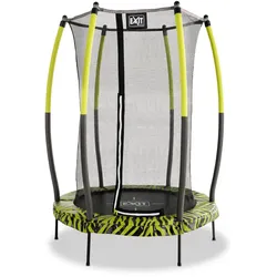 EXIT Tiggy Junior Trampoline ø140cm Lime + Sicherheitsnetz