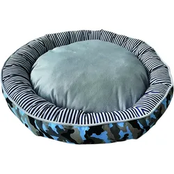 NOBBY Komfortbett Donut Classic ELIO Komfortbett Donut Classic ELIO blau camouflage 50 x 15 cm