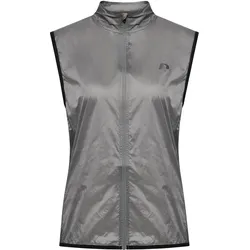 Newline, Damen, Laufjacke, Faltbare, ärmellose wasserdichte Jacke für Frauen (XXL), Grau, XXL