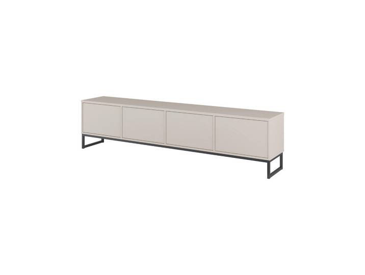 Mid.you Lowboard Alto, Kaschmir, Metall, 208.5x50.9x36.5 cm, stehend, Wohnzimmer, Wohnwände, Lowboards, Lowboards stehend