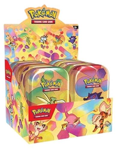 Pokemon 151 Sammelkartenspiel Mini Tin Display Box versiegelte Originalverpackung