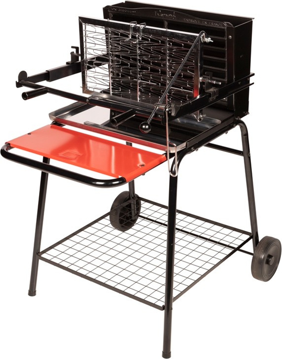 Holzkohle-Grill mit vertikalem Feuerraum, Modell RAYMOND